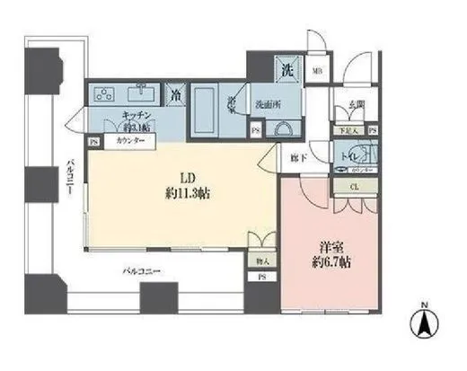 ルネ新宿御苑タワー 1606
