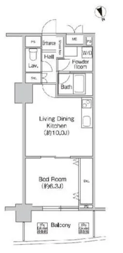 プライムアーバン町屋サウスコート 707