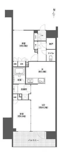 バウス板橋大山 12階 53.9㎡