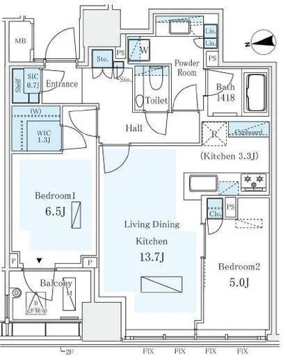 パークコート　ザ・三番町ハウス 4階 63.11㎡