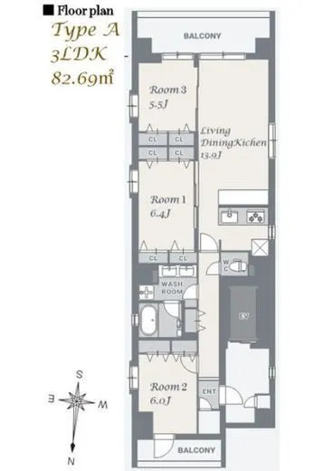 スプランディッド品川DUE 301