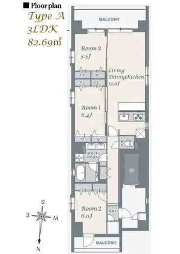 スプランディッド品川DUE 501