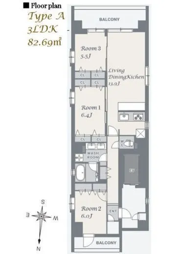 スプランディッド品川DUE 601