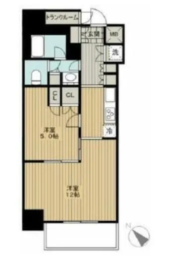 パークリュクス御茶ノ水 4階 40.35㎡