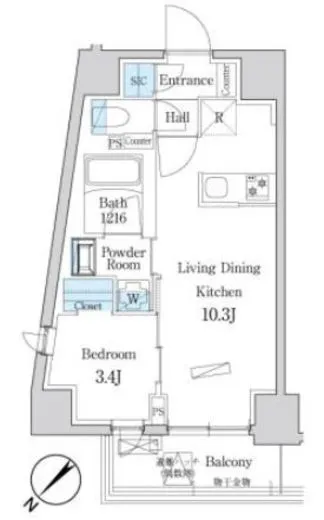 デュオフラッツ板橋大山 201