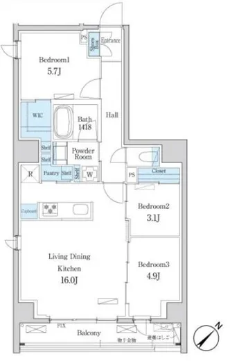 デュオフラッツ板橋大山 602
