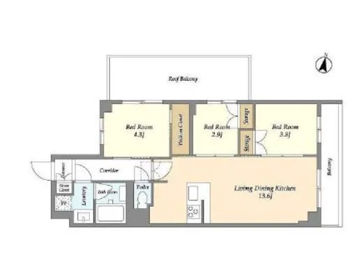 アジールコート練馬中村橋 415