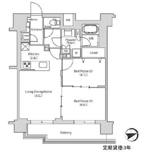 エミリブ鷺ノ宮 604