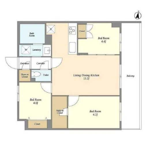 メゾンドオンディーヌ 206