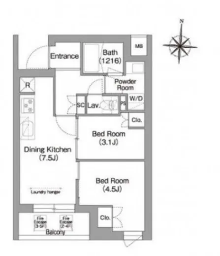 コンフォリア・リヴ南品川 509