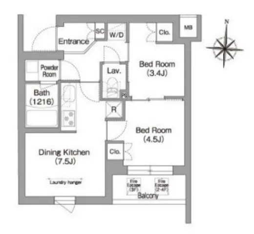 コンフォリア・リヴ南品川 507