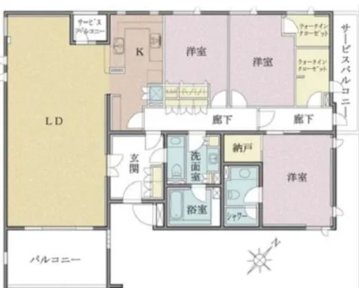 マジェス元麻布ガーデンズ 3階 184.21㎡