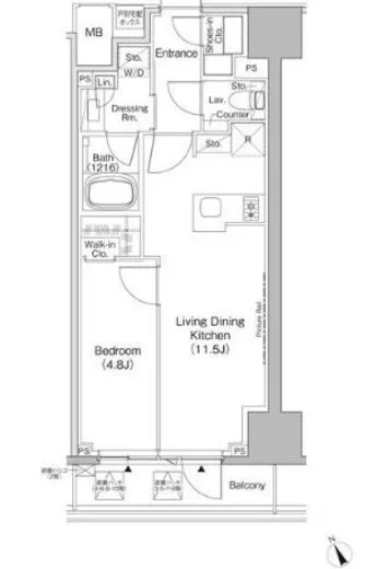 ザ・パークハビオ日本橋茅場町 308
