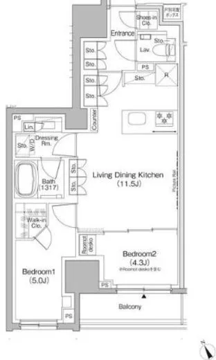 ザ・パークハビオ日本橋茅場町 509