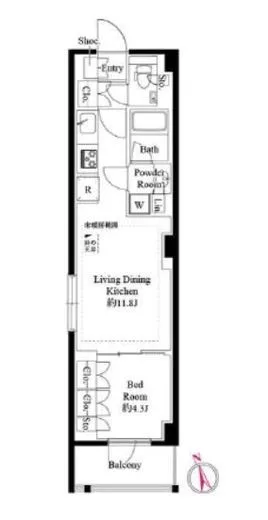 ３４３レジデンス西麻布（オープンレジデンシア） 502