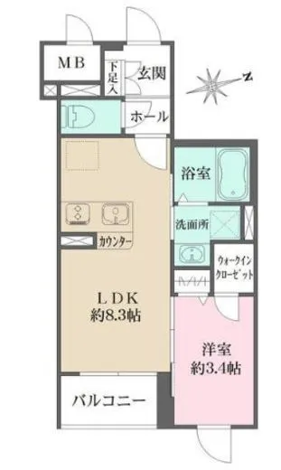 La Perla 桜新町 402