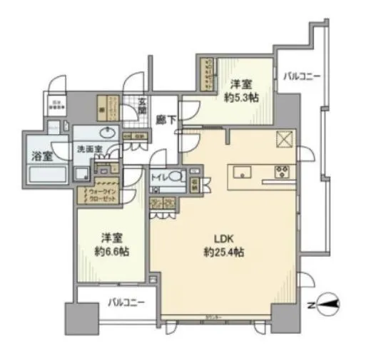 クラッシィハウス大手町ザ・スイート 12階 85.28㎡