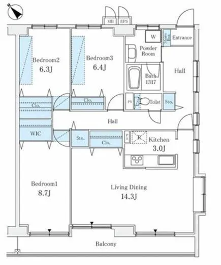 リューズリバー月島 801