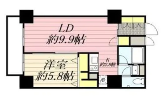 ＨＦ駒沢公園レジデンスＴＯＷＥＲ 503