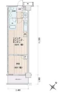 エスティメゾン豊洲レジデンス E825