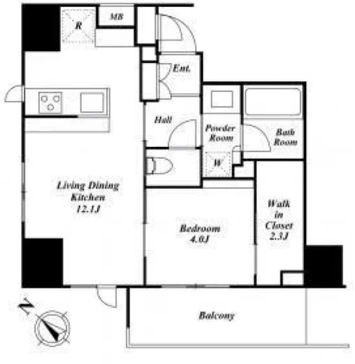 パークリュクス月島ステーションプレミア 5階 40.09㎡