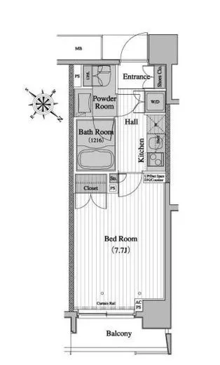 レジディア月島Ⅱ 604