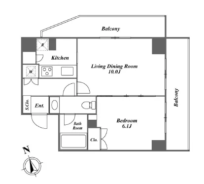 ＢＰＲレジデンス代々木 1102