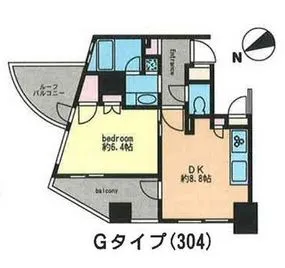THEパームス代々木上原コスモテラス 3階 39.78㎡