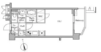レジディア大井町Ⅱ 404
