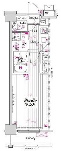 グランド・ガーラ門前仲町 5階