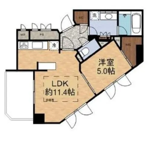 ジオ西新宿ツインレジデンス 11階 41.16㎡