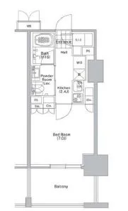 コンフォリア渋谷ＷＥＳＴ 702
