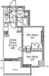 レジディア南品川Ⅱ 505