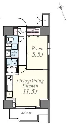 グランイースト田原町 401