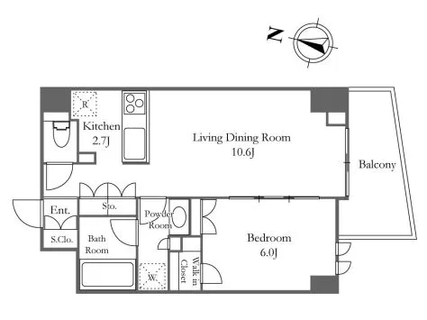 ＫＤＸレジデンス恵比寿 509