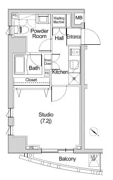 カーサスプレンディッド赤坂7丁目 203