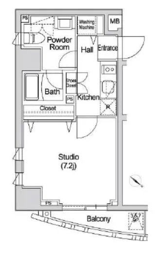 カーサスプレンディッド赤坂7丁目 703