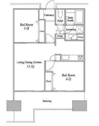 プラザタワー勝どき 2910