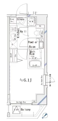 ガリシア品川 6階