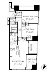 ザ・神宮前レジデンス 8階 76.23㎡