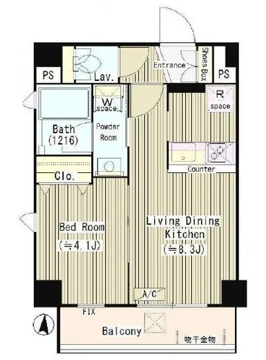 カーナ大井町 302