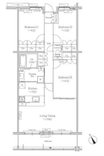 ヒューリックコート元代々木 107