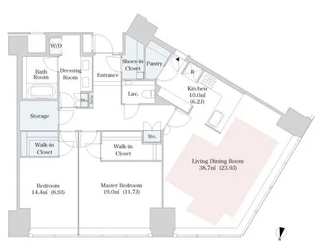 セントラルパークタワー・ラ・トゥール新宿 4102
