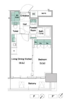 パークアクシス豊洲キャナル 1019