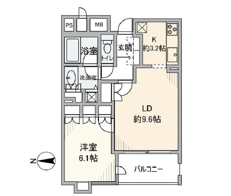 パークコート恵比寿ヒルトップレジデンス 6階