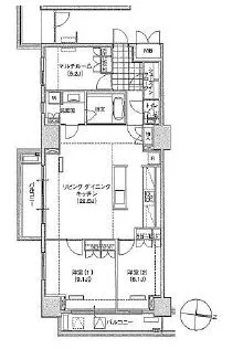 Ｂｒｉｌｌｉａ　ｉｓｔ　東雲キャナルコート 715