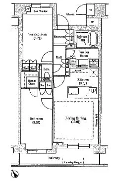 ソアラノーム大岡山 304