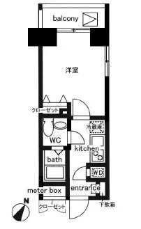 レジディア日本橋人形町Ⅱ 508