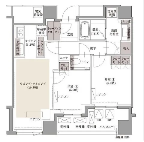 ブランズ四番町 4階 60.6㎡