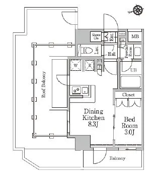 レジディア目黒Ⅳ 901